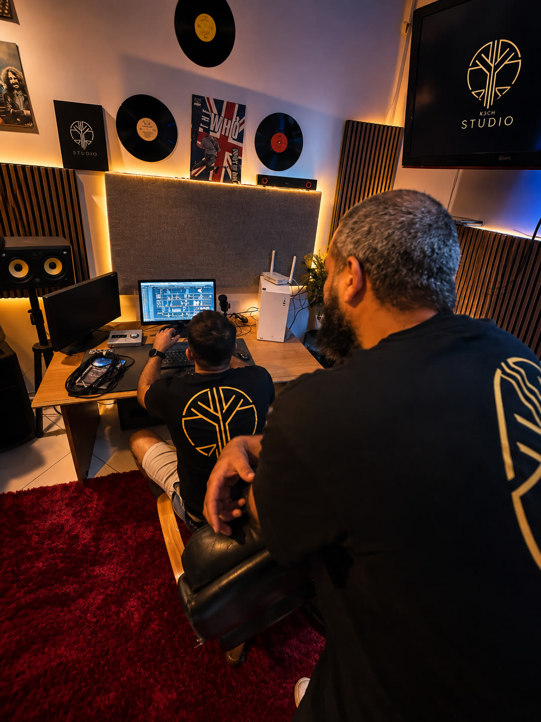 Bureau du studio K3CH